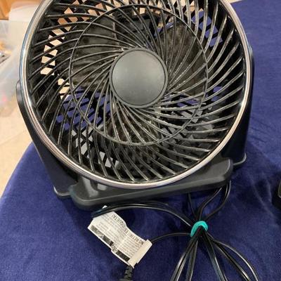 Tilted fan  And moving fan w/ remote 