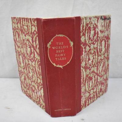 The World's Best Fairy Tales Hardcover Book Vintage 1967