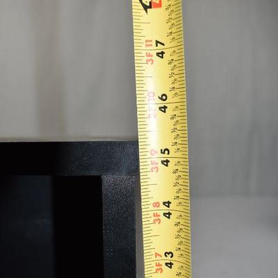 2 Black Shelving Units for DVDs or CDs
