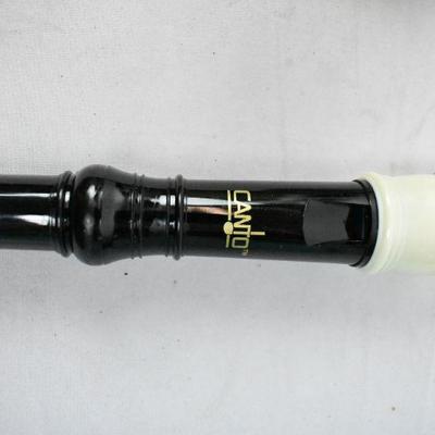 Canto Recorder, Soprano Baroque, Model CR 101 - Includes Case and Manual