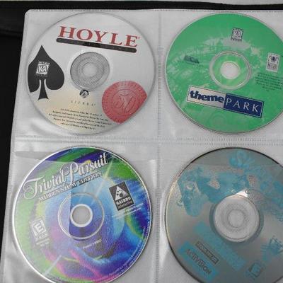 Black CD/DVD Organizer Bin, Includes 52 Discs Kids/Religious. Holds 200 discs
