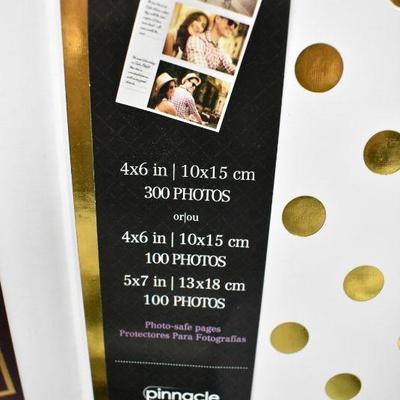 6 pc Photo Albums (3 are new)