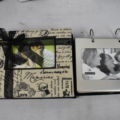 6 pc Photo Albums (3 are new)