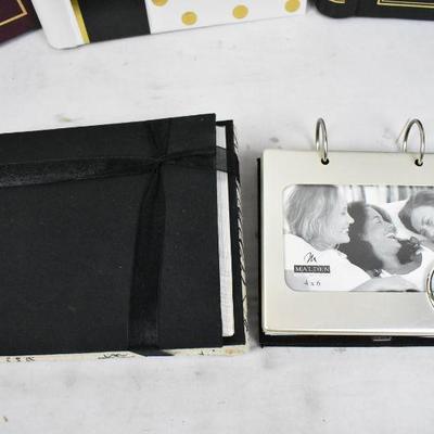 6 pc Photo Albums (3 are new)