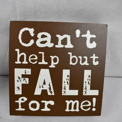 3 pc Fun Sayings Wall Decor