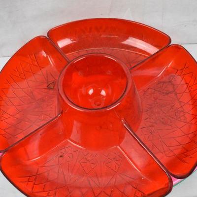 11 pc Lot Serving Trays/Bowls, etc