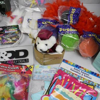 Various Party Stuff