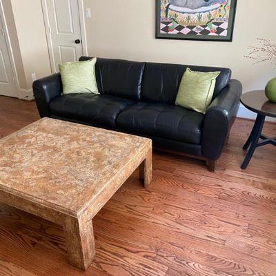 Large Copper-Top Crate&Barrel Side Table