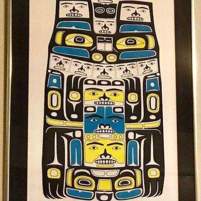 Tlingit Bear Lithograph