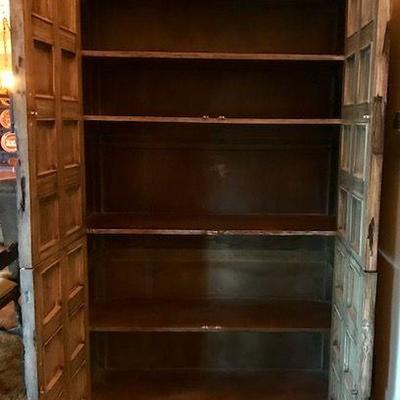 Rustic Four Door Cabinet
