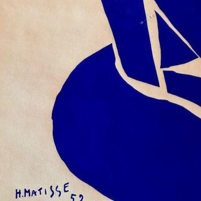 Henri Matisse Nu Bleu Lithograph