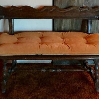 Vintage Deacon's Bench