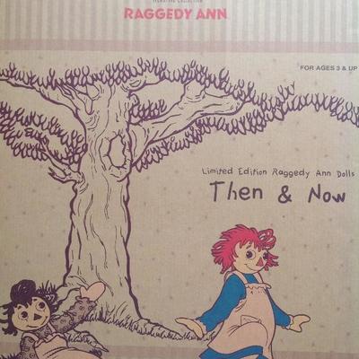 Raggedy Ann Then and now dolls vintage 