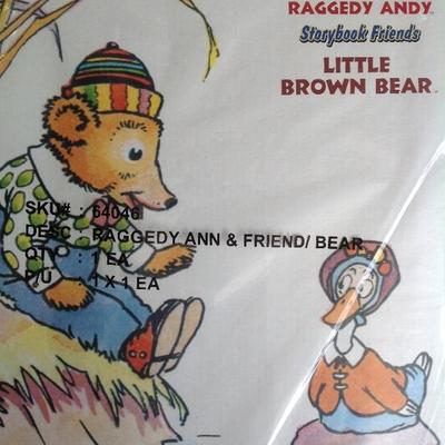Raggedy Ann Storybook Friends Little brown Bear limited edition 