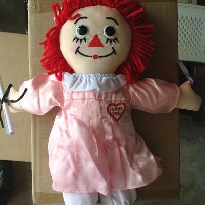 Raggedy Ann graduation doll 