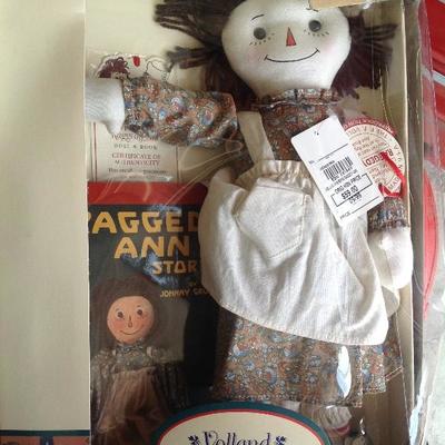 Raggedy Ann doll 