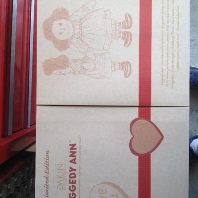 Raggedy Ann commemorative Raggedy's a through the years Dolls