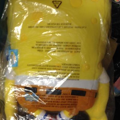 Spongebob Squarepants leg cuddle pillow 