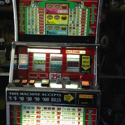 Vintage Triple Play machine 
