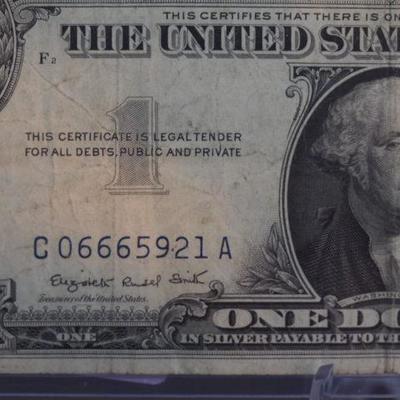 1957 Silver Certificate 56