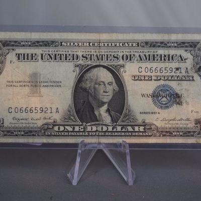 1957 Silver Certificate 56