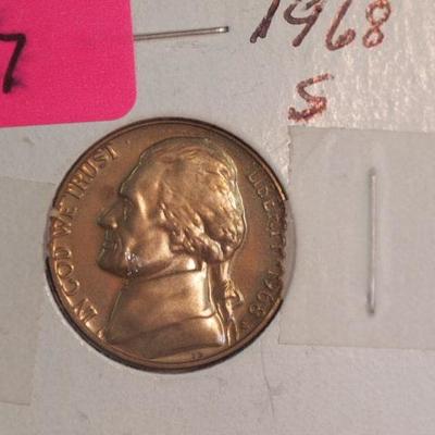 1968 S Proof Nickel 57