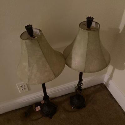Pair of lamps