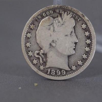 1899 P Barber Quarter  112