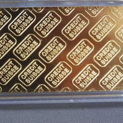 Gold Credit Suisse  114