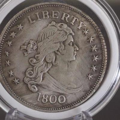 1800 Flowing Hair Liberty  125
