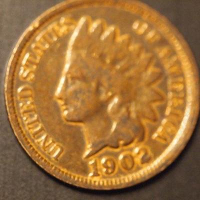 1902 Indian Head Uncirculated Penny  138