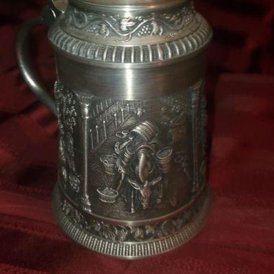 Vintage miniature Zinn Stein 