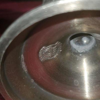 Pair of Zinn Goblets