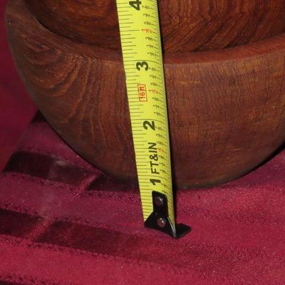 Wooden Salad Bowl Set