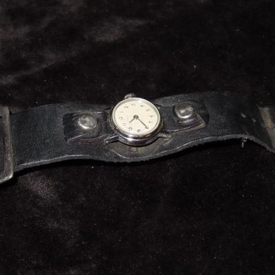 Vintage Timex Watch leather band
