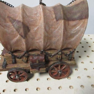 Lot 8 - Native American Items  - Wagon - Canoe