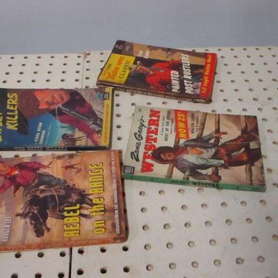 Lot 9 - Lone Ranger - Zane Grey's - Western Novels