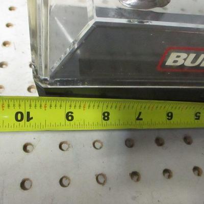 Lot 14 - Bud Light Beer Clydesdale Horse Light Bar Sign Budweiser Silver