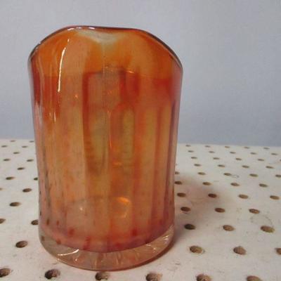 Lot 18 - Carnival Glass Pitcher