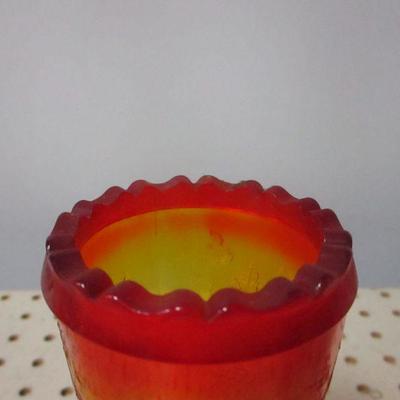 Lot 22 - Carnival Glass Vase