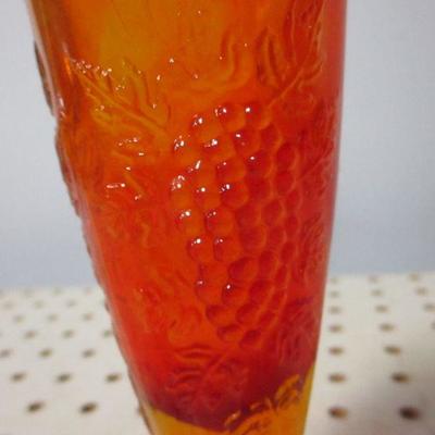 Lot 22 - Carnival Glass Vase