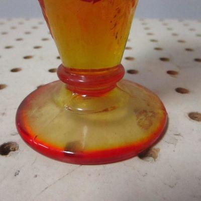 Lot 22 - Carnival Glass Vase