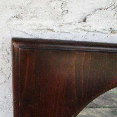 Lot 30 - Wooden Mirror 35" x 24"