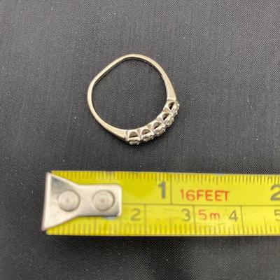 .27. Art-Deco WG & Diamond Ring