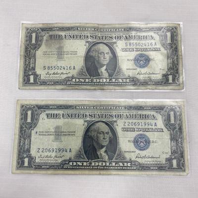.30. Two 1957 Silver Certificates
