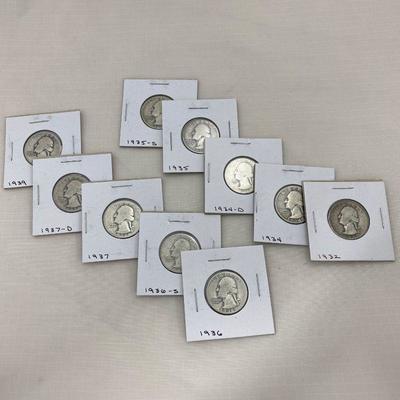 .39. Ten Silver Quarters