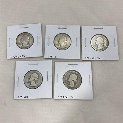 .40. Ten Silver Quarters