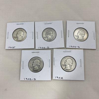.40. Ten Silver Quarters