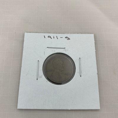 .41. 1911 S Wheat Penny