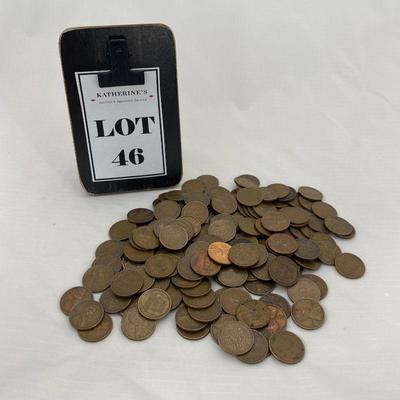 .46. One Pound of Wheat Pennies